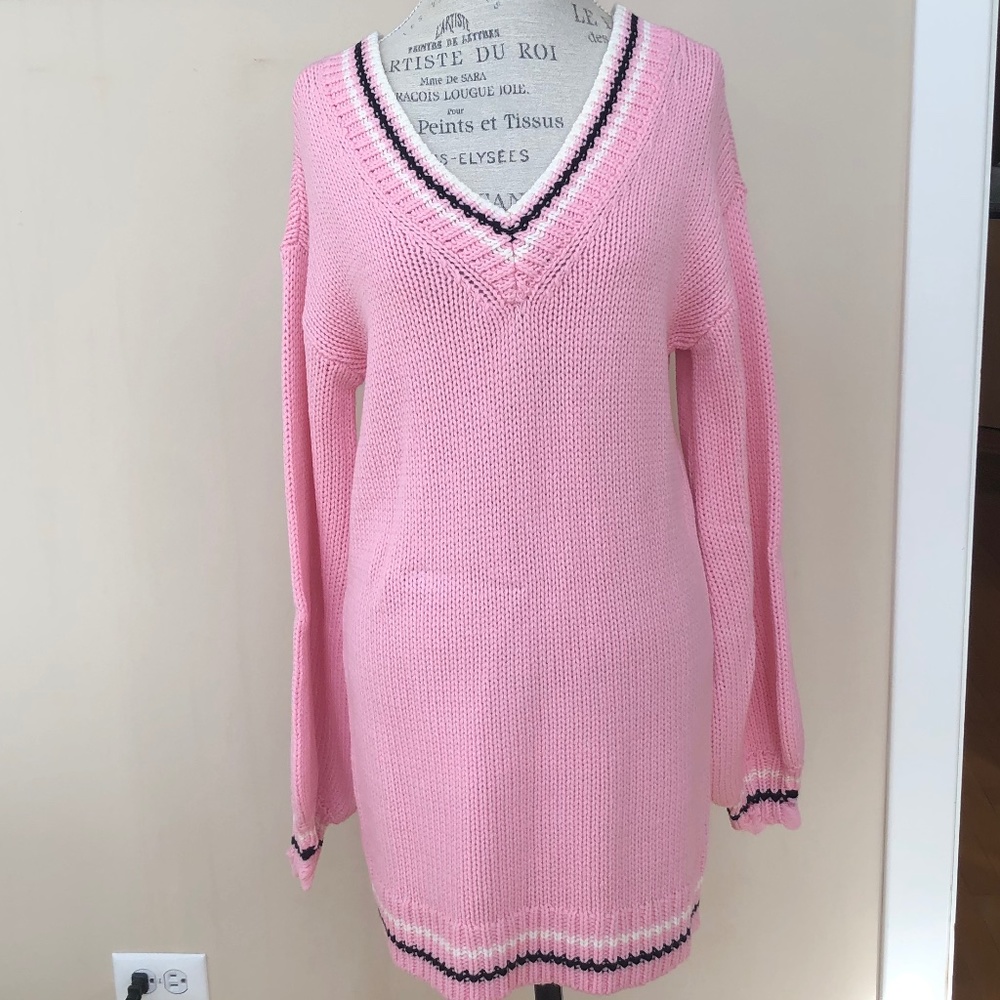 Mini Sweater Dress - Picture 4 of 11